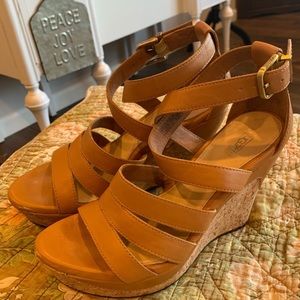 UGGAustralian wedge sandals open toe